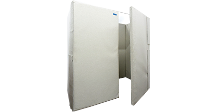 展示品特価 VERY-Q(ベリーク)簡易防音ブースセット HQ1820 Bright Booth Set(1.0畳サイズ)