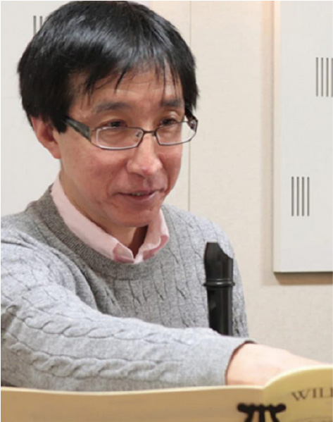 宮地楽器リコーダー科講師 中川つよし