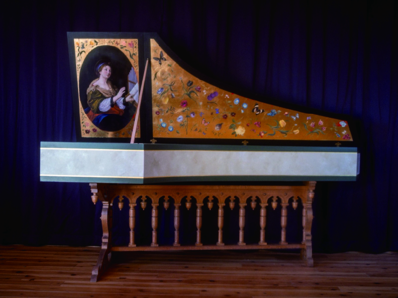 ルッカース / RUCKERS  2段鍵盤 チェンバロ