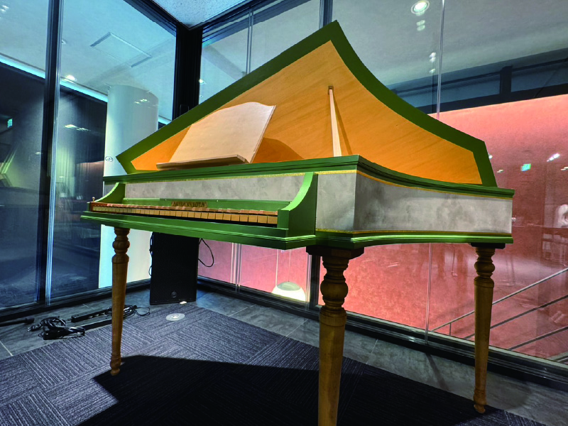 スピネット / SPINET  1段鍵盤 チェンバロ