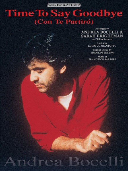 輸入　タイム・トゥ・セイ・グッバイ　（コン・テ・パルティロ）　（Ｐ／Ｖ／Ｇ）　Time to Say Goodbye /Andrea Bocelli & Sarah Brightman