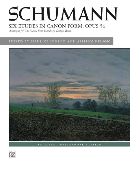 輸入　カノン形式による6つの練習曲　Op.　56　(1P4H)　Six Etudes in Canon form Op. 56 /Schumann / Bizet