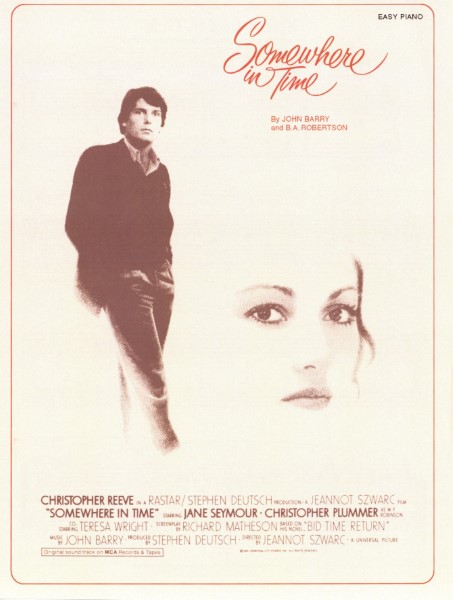 輸入　ある日どこかで　Somewhere in Time (Easy Piano)