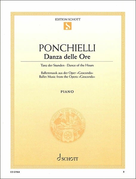 輸入　時の踊り　(「ジョコンダ」より)(Piano　Solo)　Dance of the Hours (from Gioconda) /Amilcare Ponchielli