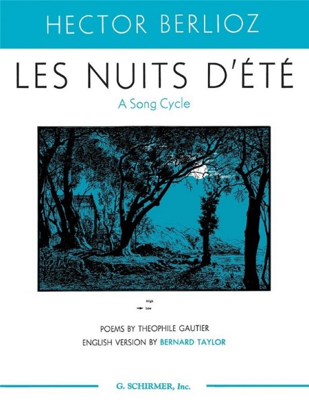 輸入　歌曲集「夏の夜」(低声用)　Les nuits d’ete(Low) /Hector Berlioz