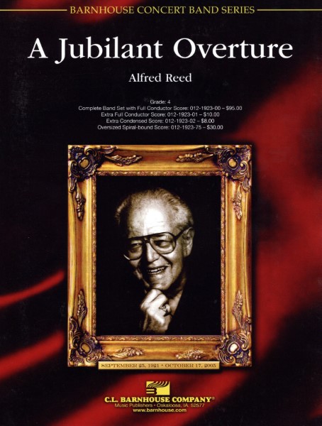 輸入　ジュビラント序曲　A JUBILANT OVERTURE /Alfred Reed