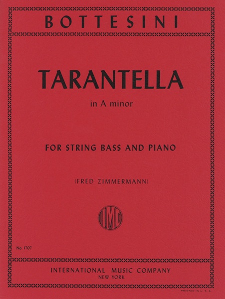 輸入　コントラバスソロ　タランテラ　イ短調　(String　Bass　&　Piano)　Tarantella in A minor /Giovanni Bottesini
