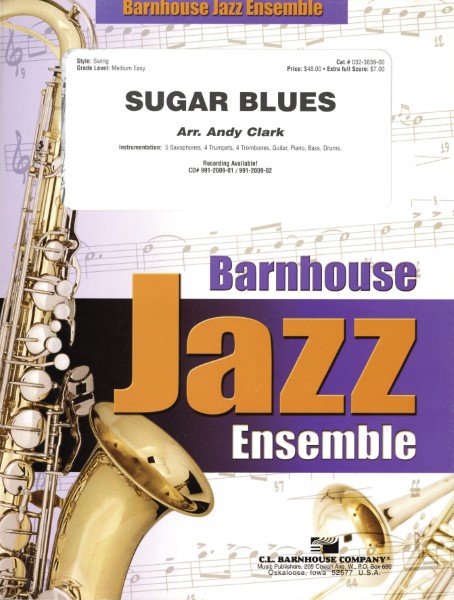 輸入　ジャズアンサンブル　シュガー・ブルース　Sugar Blues (Jazz)