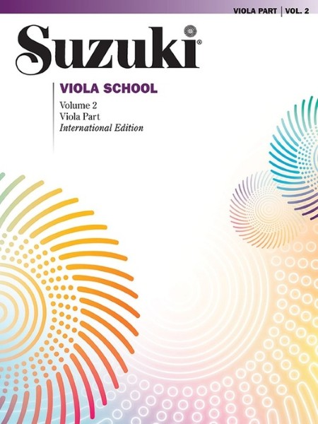 輸入　ビオラ　鈴木鎮一:ビオラ指導曲集第2巻　Suzuki Viola School Viola Part  Volume 2