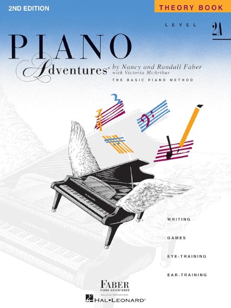 輸入　ピアノ・アドベンチャーズ　レベル２Ａ　セオリー・ブック　Piano Adventures Theory Book Level 2A /Nancy & Randall Faber