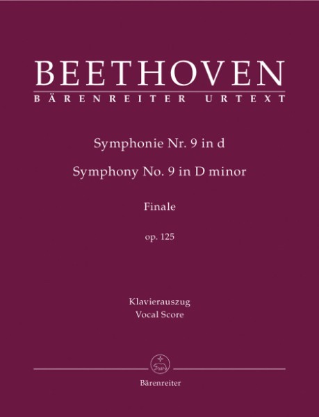 輸入　交響曲　第9番　ニ短調　Op.　125　第4楽章　Symphony No. 9 in D minor Op. 125 (Vocal Score) /Ludwig van Beethoven