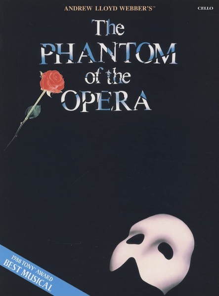 輸入　チェロソロ　オペラ座の怪人(チェロ)　(メロディー譜)　The Phantom of the Opera (Cello) /Andrew Lloyd Webber