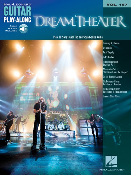 輸入　ドリーム・シアター(オーディオ・アクセス・コード付)　(ギター(TAB譜付))　Dream Theater (Guitar PlayAlong Volume 167) /Dream Theater