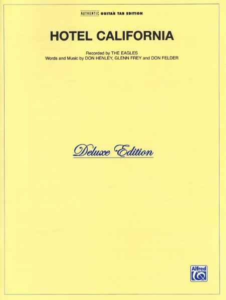 輸入　ホテル・カリフォルニア((V/G)TAB)　Hotel California /The Eagles