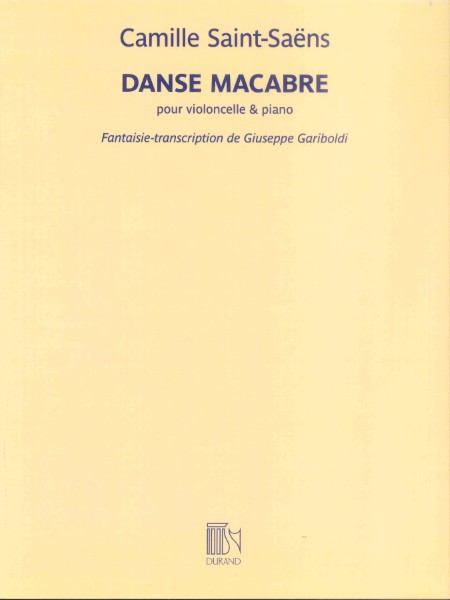 輸入　チェロソロ　死の舞踏　Danse Macabre (Cello & Piano) /Camille Saint-Saens