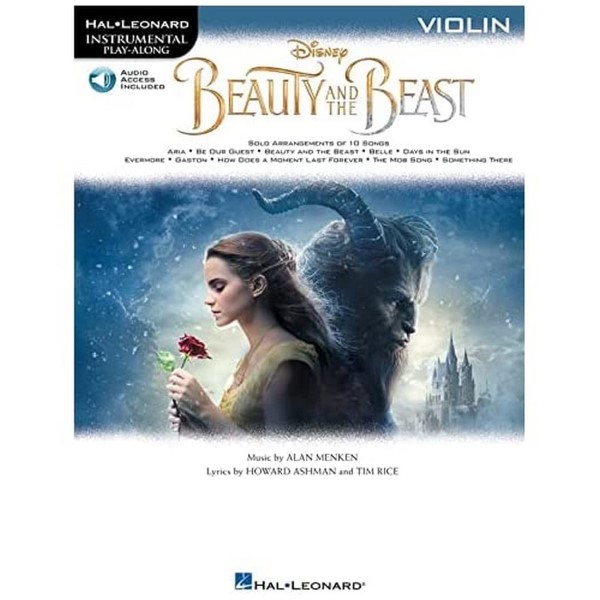 輸入　バイオリンソロ　美女と野獣（メロディー譜／オーディオ・アクセス・コード付）　Beauty and the Beast (Violin) /Book/Online Audio