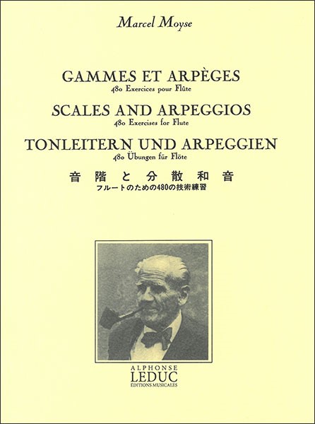 輸入　フルート　音階と分散和音:フルートのための480の技術練習　(Flute)　Gammes et Arpeges  480 Exercices /Marcel Moyse