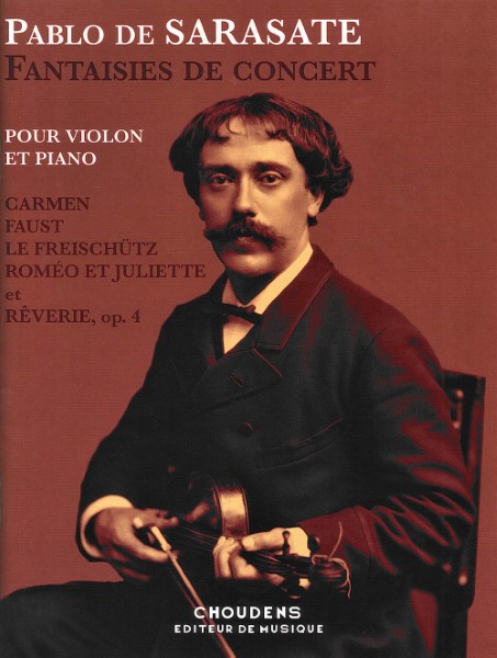輸入　バイオリンソロ　演奏会用幻想曲集(Violin　&　Piano)　Fantaisies de Concert /Pablo de Sarasate