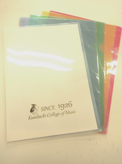 ロゴ入りクリアファイル5枚セット【国音オリジナルグッズ】