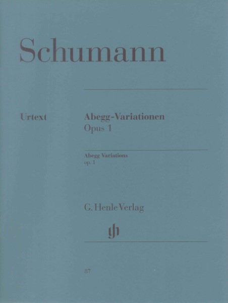 (87)シューマン　アベック変奏曲　(原典版/ヘンレ社)