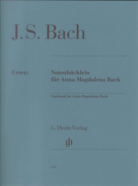 (349)バッハ　アンナマグダレーナのためのクラヴィーア小曲集　(原典版/ヘンレ社)