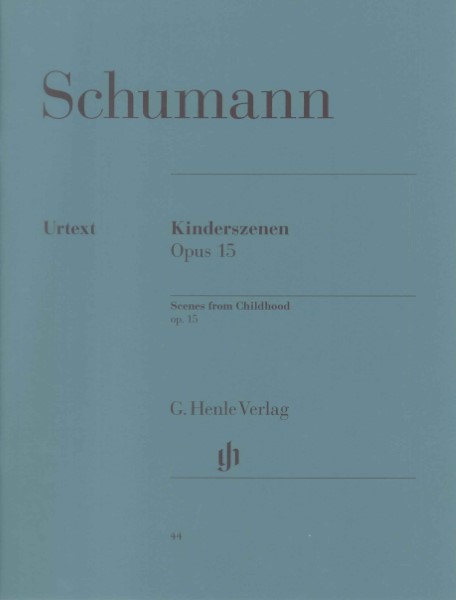 (44)シューマン　子供の情景　op15　(原典版/ヘンレ社)ROBERT SCHUMANN Scenes from Childhood op. 15 Ernst Herttrich (Edit