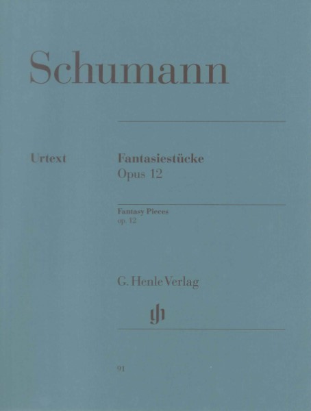 (91)シューマン　幻想小曲集　(原典版/ヘンレ社)ROBERT SCHUMANN Fantasy Pieces op. 12 Ernst Herttrich (Editor) Walther Lampe