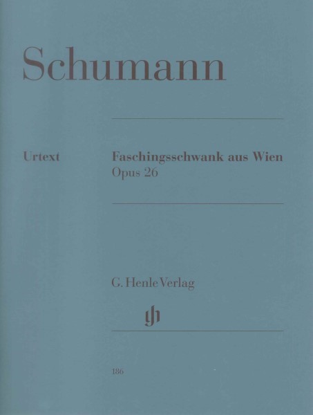 (186)シューマン　ウィーンの謝肉祭の道化　(原典版/ヘンレ社)