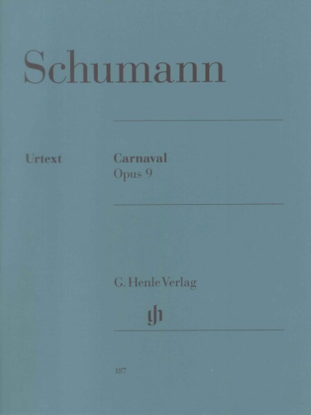 (187)シューマン　謝肉祭　(原典版/ヘンレ社)