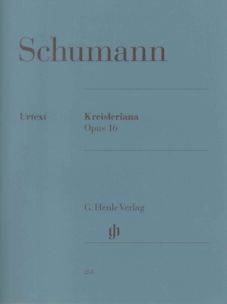 (253)シューマン　クライスレリアーナ　(原典版/ヘンレ社)ROBERT SCHUMANN Kreisleriana op. 16 Ernst Herttrich (Editor) Hans-