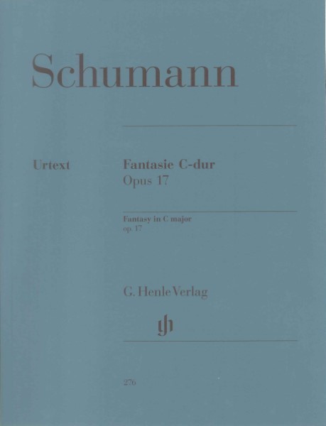 (276)シューマン　幻想曲　OP17　(原典版/ヘンレ社)