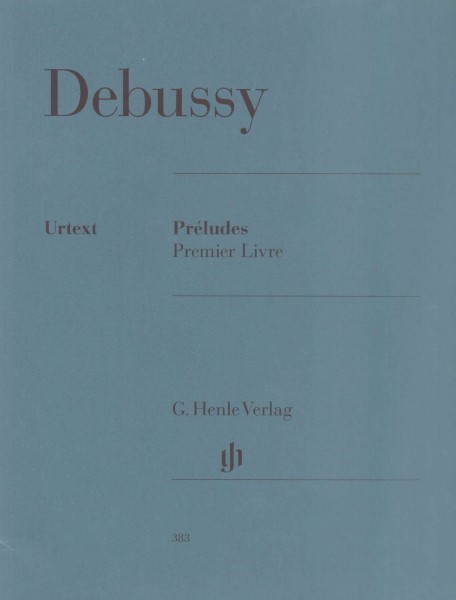 (383)ドビュッシー　プレリュード(1)　(原典版/ヘンレ社)
