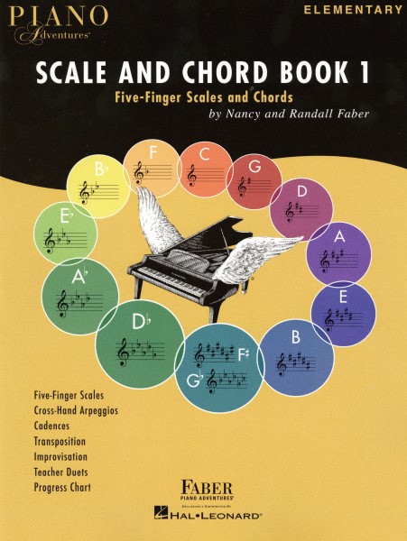 輸入　ピアノ・アドベンチャー　SCALE AND CHORD BOOK 1