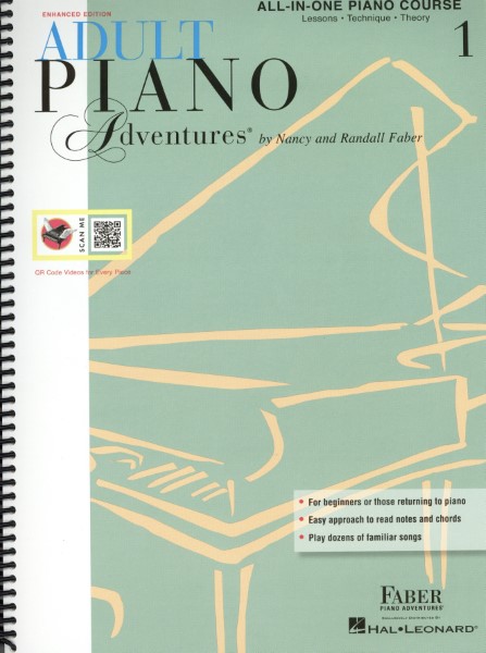 ピアノアドベンチャーADULT PIANO ADVENTURES ALL-IN-ONE COURSE１