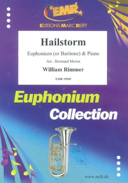 MSOEU388　輸入　ヘイルストーム(ウィリアム・リマー)(ユーフォニアム+ピアノ)【Hailstorm】