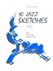 ＩＥＴＢ５７　輸入　10のジャズ・スケッチ・Vol.2（レニー・ニーハウス）（トロンボーン三重奏）【10JazzSketchesVolume2】