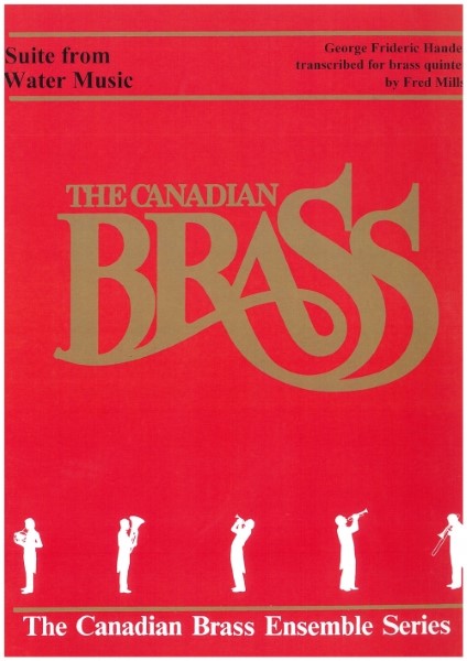 IEBR420　輸入　水上の音楽組曲(ヘンデル)(カナディアン・ブラス)(金管五重奏)【SuitefromWaterMusic】