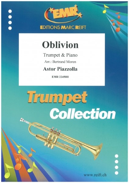 MSOTP2703　輸入　オブリヴィオン(忘却)(アストル・ピアソラ)(トランペット+ピアノ)【Oblivion】