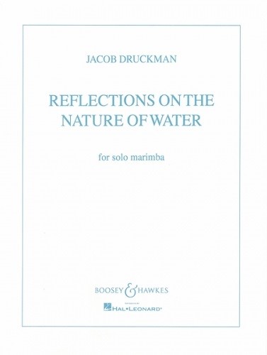 ＭＳＯＭＰ１８２　輸入　水の上の反映（ジェイコブ・ドラックマン）（マリンバ）【ReflectionsontheNatureofWater】