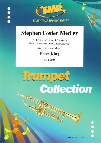 IETP1666　輸入　スティーブン・フォスター・メドレー(トランペット五重奏)【Stephen Foster Medley】