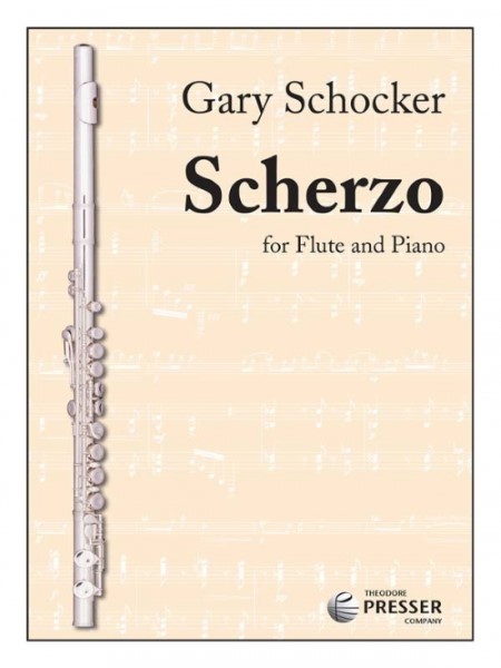 MSOFL489　輸入　スケルツォ(ゲイリー・ショッカー)(フルート+ピアノ)【Scherzo】