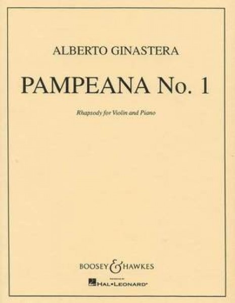 MSOVN3409　輸入　パンペアーナ第1番・Op.16(アルベルト・ヒナステラ)(ヴァイオリン+ピアノ)【PampeanaNo.1Op.16】