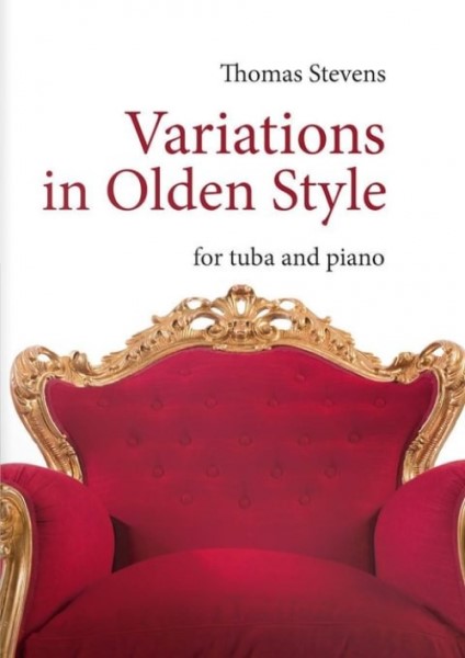ＭＳＯＴＵ１５１５　輸入　古い形式による変奏曲（トーマス・スティーヴンス）（テューバ+ピアノ）【VariationsinOldenStyle】