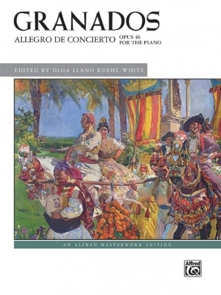 MSOKE7567　輸入　演奏会用アレグロ・Op.46(エンリケ・グラナドス)(ピアノ)【Allegro de Concierto Op. 46】