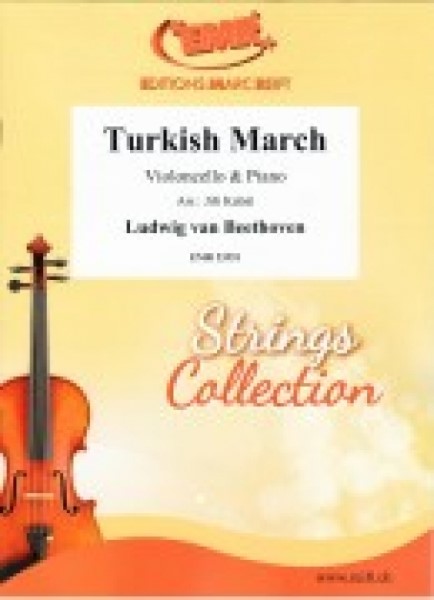 ＭＳＯＣＨ１７３０　輸入　トルコ行進曲（ベートーヴェン）（チェロ+ピアノ）【Turkish March】