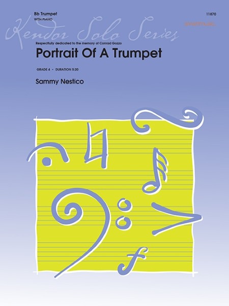 MSOTP1206　輸入　ポートレイト・オブ・ア・トランペット(サミー・ネスティコ)(トランペット+ピアノ)【Portrait Of A Trumpet】