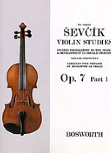 ＭＳＯＶＮ２６４０　輸入　ヴァイオリン技法教本・Op.7・Part 1（オタカール・シェフチーク）（ヴァイオリン）【The Original Sevcik Violin Studies Op. 7 Part 1】