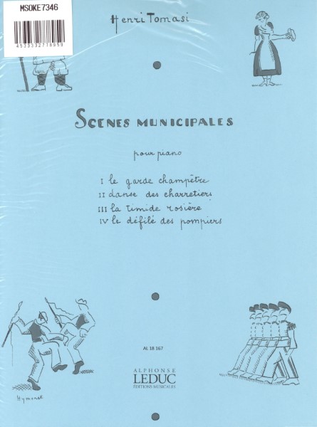 MSOKE7346　輸入　田舎の風景(アンリ・トマジ)(ピアノ