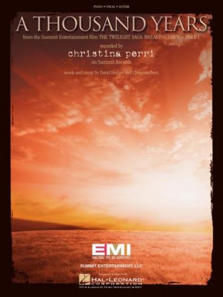 MSOKE4407　輸入　ア・サウザンド・イヤー(クリスティーナ・ペリー)(ピアノ)【A Thousand Years】
