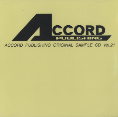 CD　ACCORD　PUBLISHING　ORIGINAL　SAMPLE　CD　21　吹奏楽サンプルCD　Vol.21